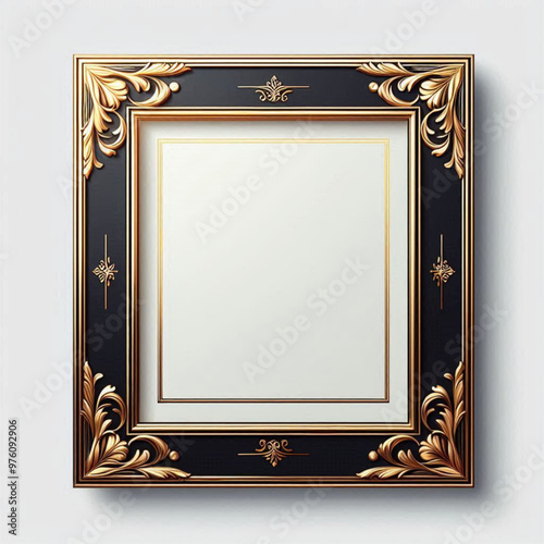 Frame Set Vintage Frame Set photo frames vector illustration
