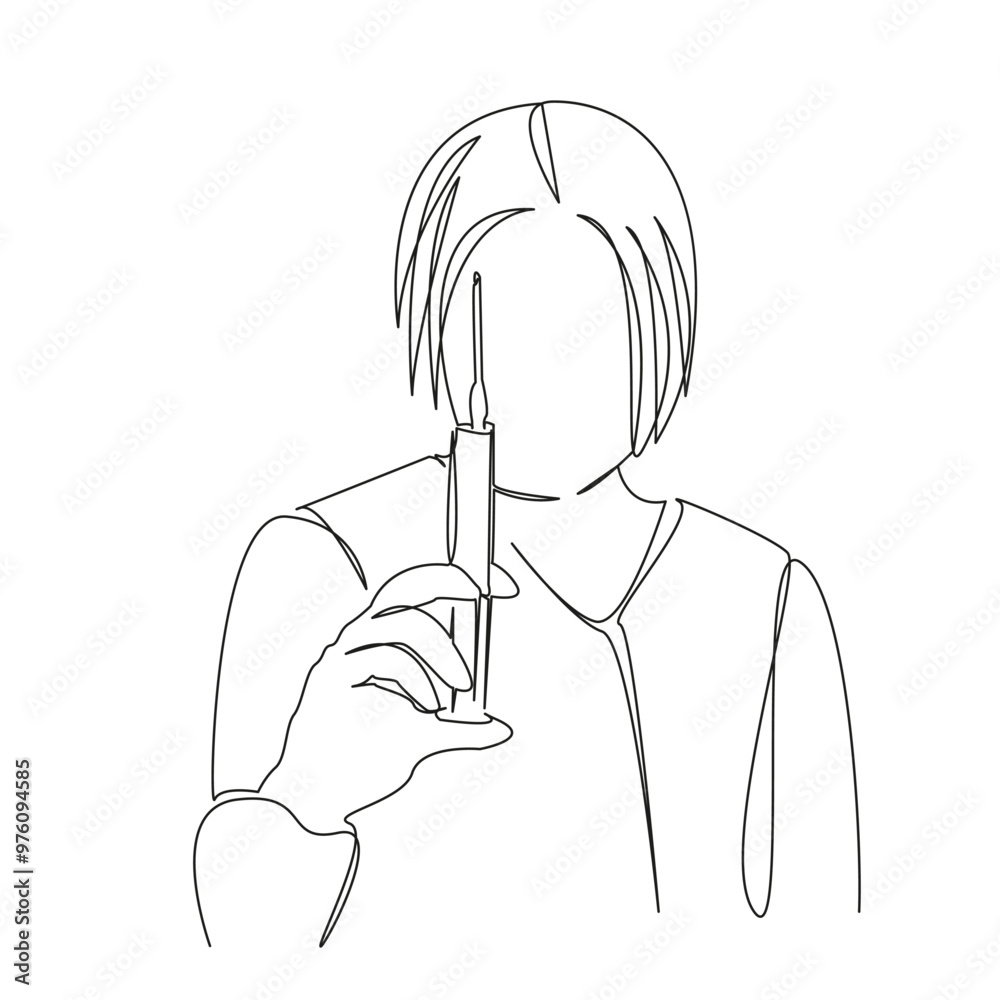 One continuous single drawing line art flat doodle nurse, syringe, doctor, hospital, person, vaccination, medicine, care, adult. Isolated image hand draw contour on a white background
One continuous single drawing line art flat doodle nurse, syringe, doctor, hospital, person, vaccination, medicine, care, adult. Isolated image hand draw contour on a white background