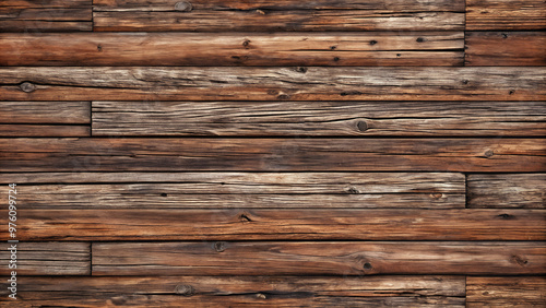 Weathered reddish-brown wood texture surface for background or rustic design concept