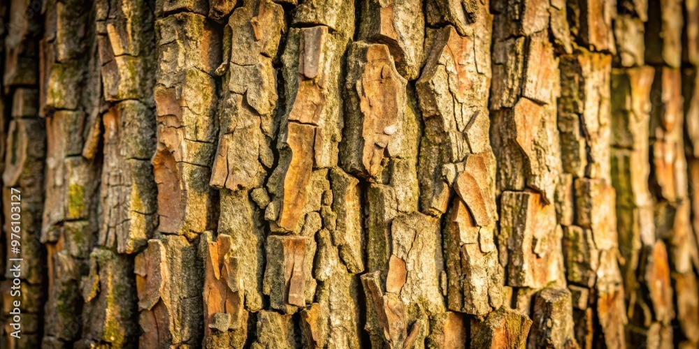 Close-up of tree bark texture with natural patterns and rough surface Close-up of tree bark texture with natural patterns and rough surface