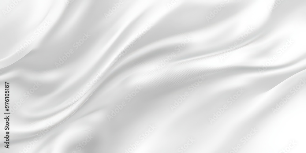 Smooth white fabric with soft flowing folds and elegant drapery, creating a minimalist and luxurious texture, perfect for backgrounds, textiles, and clean design concepts
Smooth white fabric with soft flowing folds and elegant drapery, creating a minimalist and luxurious texture, perfect for backgrounds, textiles, and clean design concepts