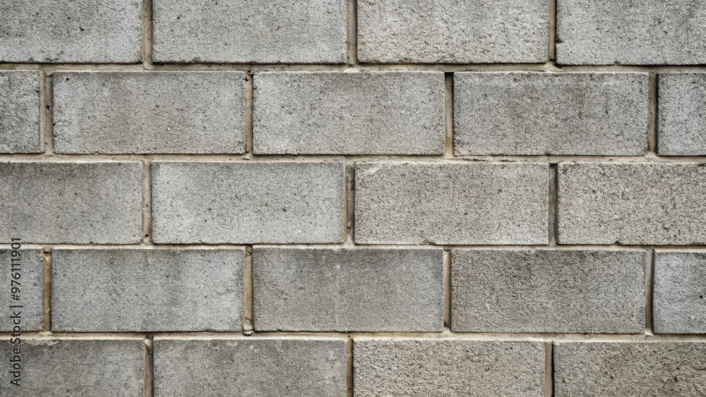 A detailed image of a cement block wall texture background