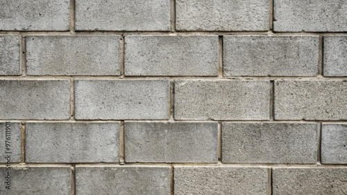 Wallpaper Mural A detailed image of a cement block wall texture background Torontodigital.ca