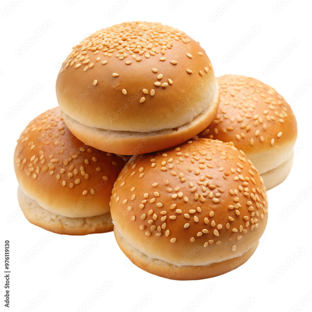 bun with sesame seeds bun with sesame seeds