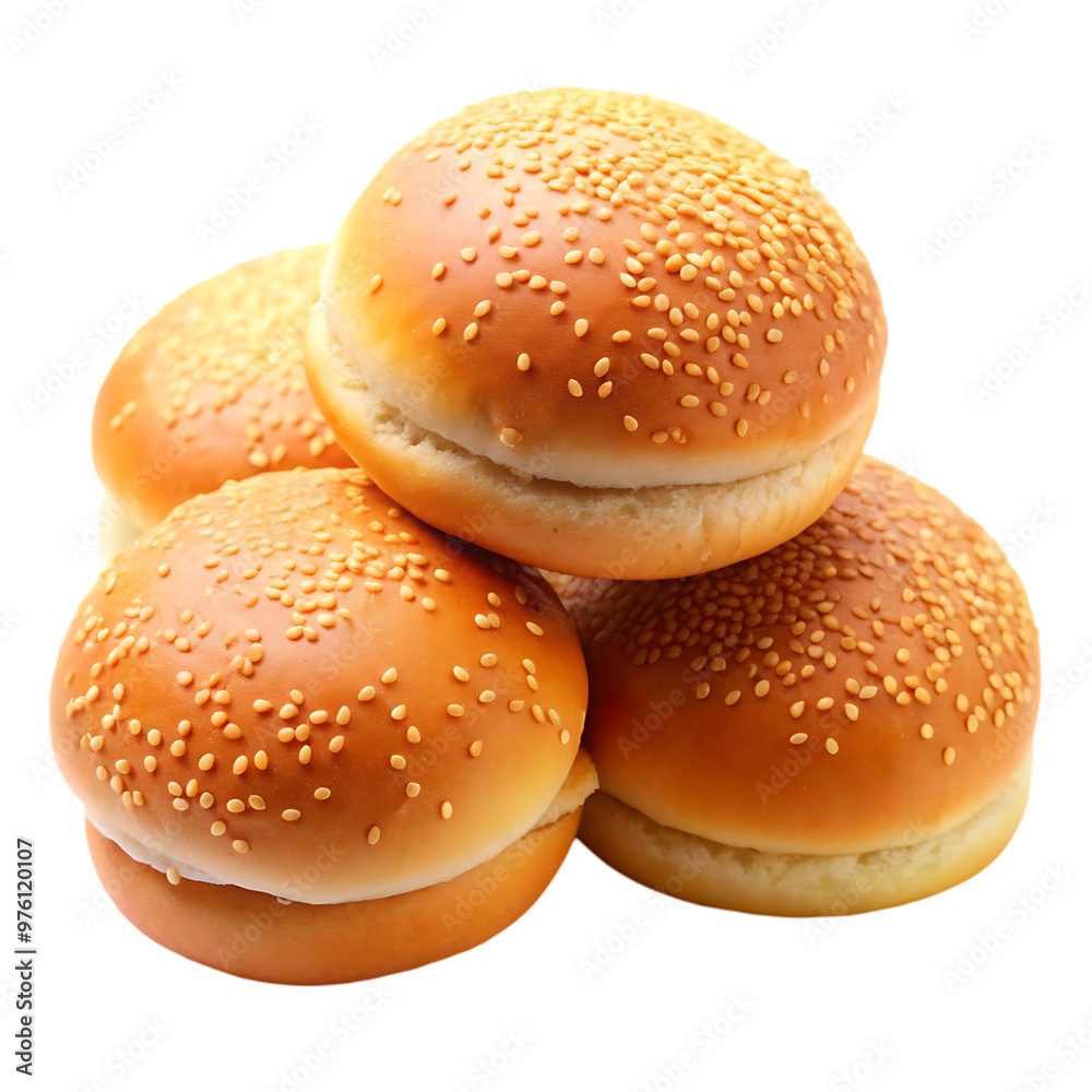 bun with sesame seeds bun with sesame seeds