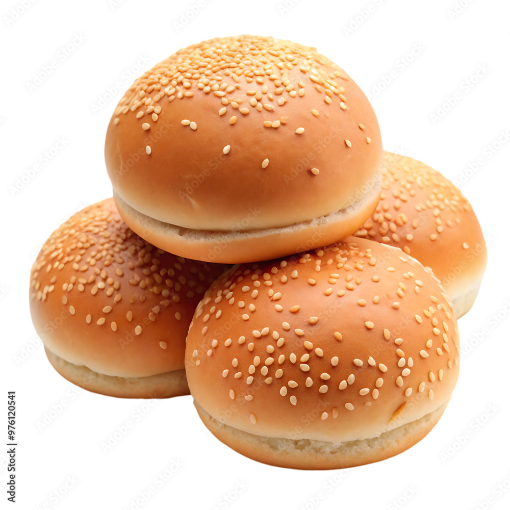 bun with sesame seeds bun with sesame seeds