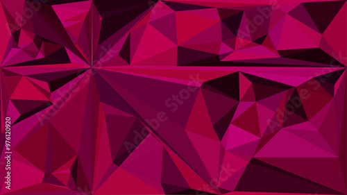 Vibrant low poly background with colorful triangles, perfect for modern designs and digital art.