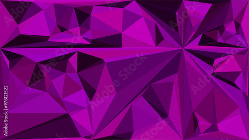 Vibrant low poly background with colorful triangles, perfect for modern designs and digital art.