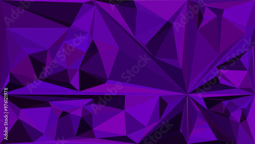 Vibrant low poly background with colorful triangles, perfect for modern designs and digital art.