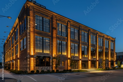 Historic Building with Modern Energy Efficient Lighting and Smart Controls for Enhanced Aesthetics and Functionality