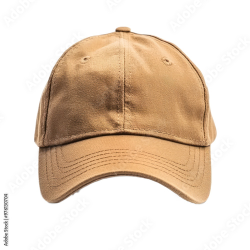 Dad hat front view isolate on transparent background