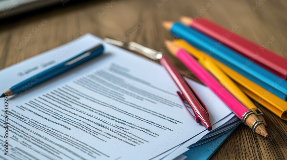 A document detailing education policy reforms, with highlighted sections on curriculum changes and funding allocations. A document detailing education policy reforms, with highlighted sections on curriculum changes and funding allocations.