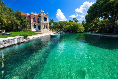 Top Miami Attractions represented in a travel guide, showcasing places like Vizcaya Museum, the PÃ©rez Art Museum, and Jungle Island photo