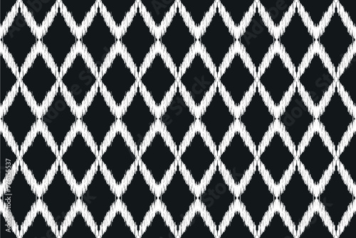 Abstract Expression, seamless ikat fabric pattern, digital file download