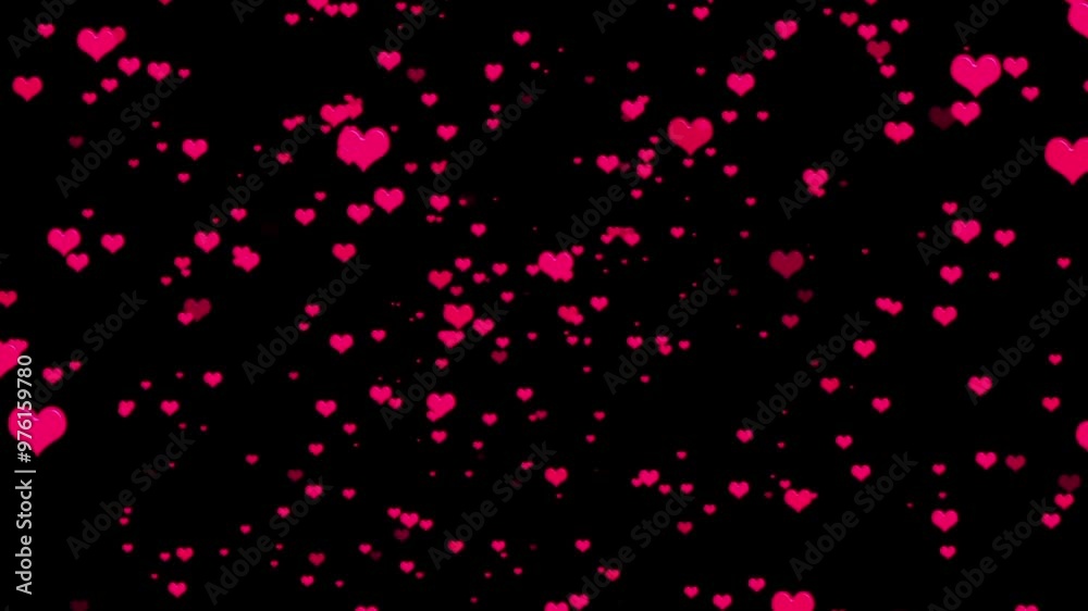 Animated love videos are suitable for backgrounds Animated love videos are suitable for backgrounds