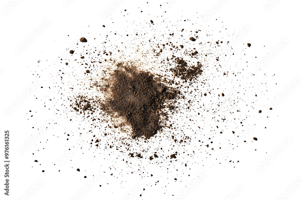 Dirt dust isolated on PNG background and texture Dirt dust isolated on PNG background and texture