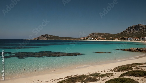 La Pelosa beach, Sardinia.