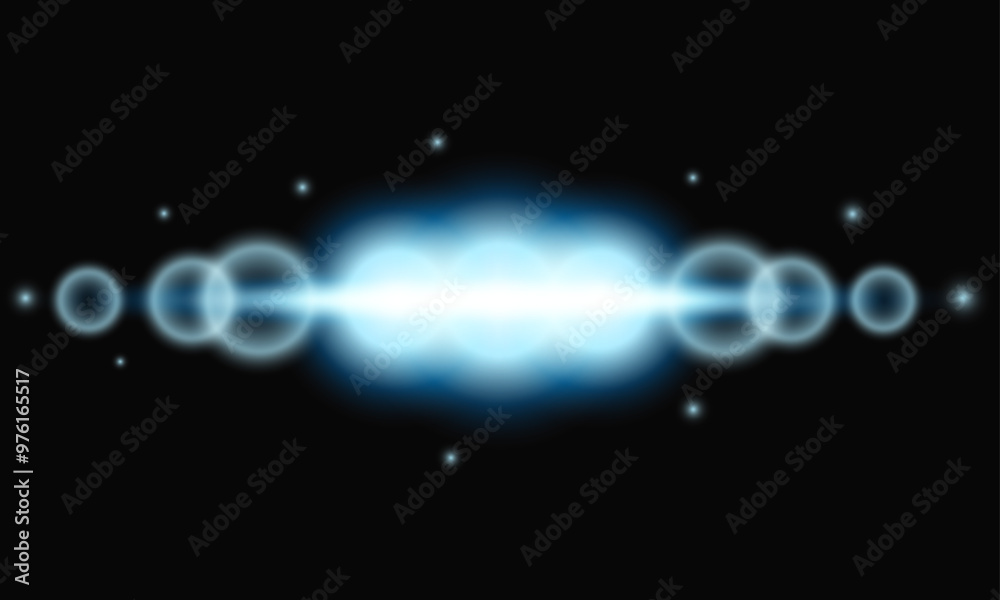 beam with glare on black background
beam with glare on black background