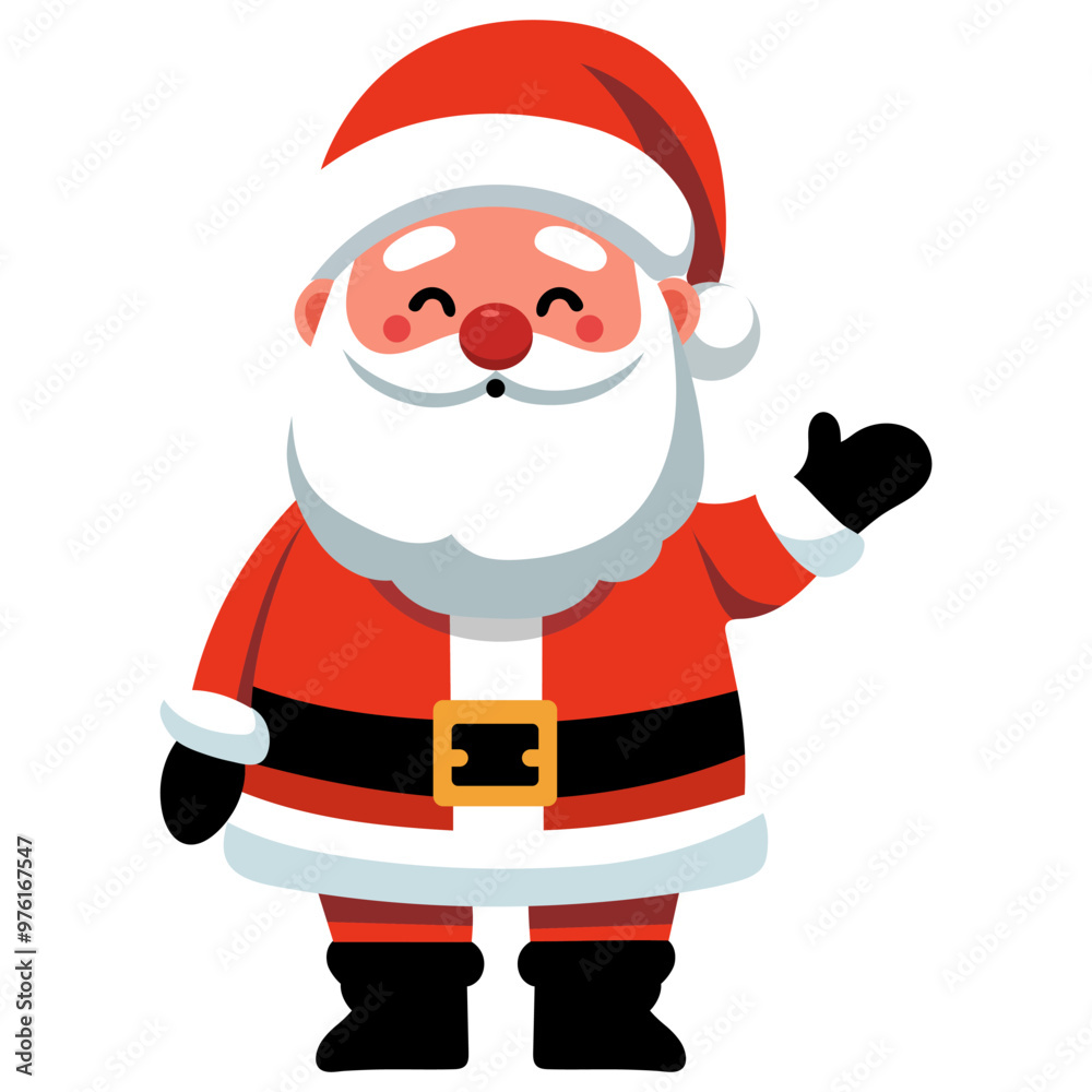 Cartoon vector Santa Claus Christmas cartoon character Cartoon vector Santa Claus Christmas cartoon character