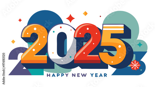 transparent new year design