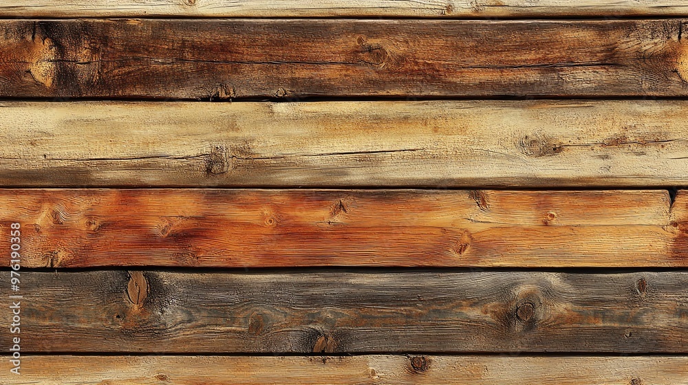 Close-up shot of rustic weathered wood planks. Close-up shot of rustic weathered wood planks.