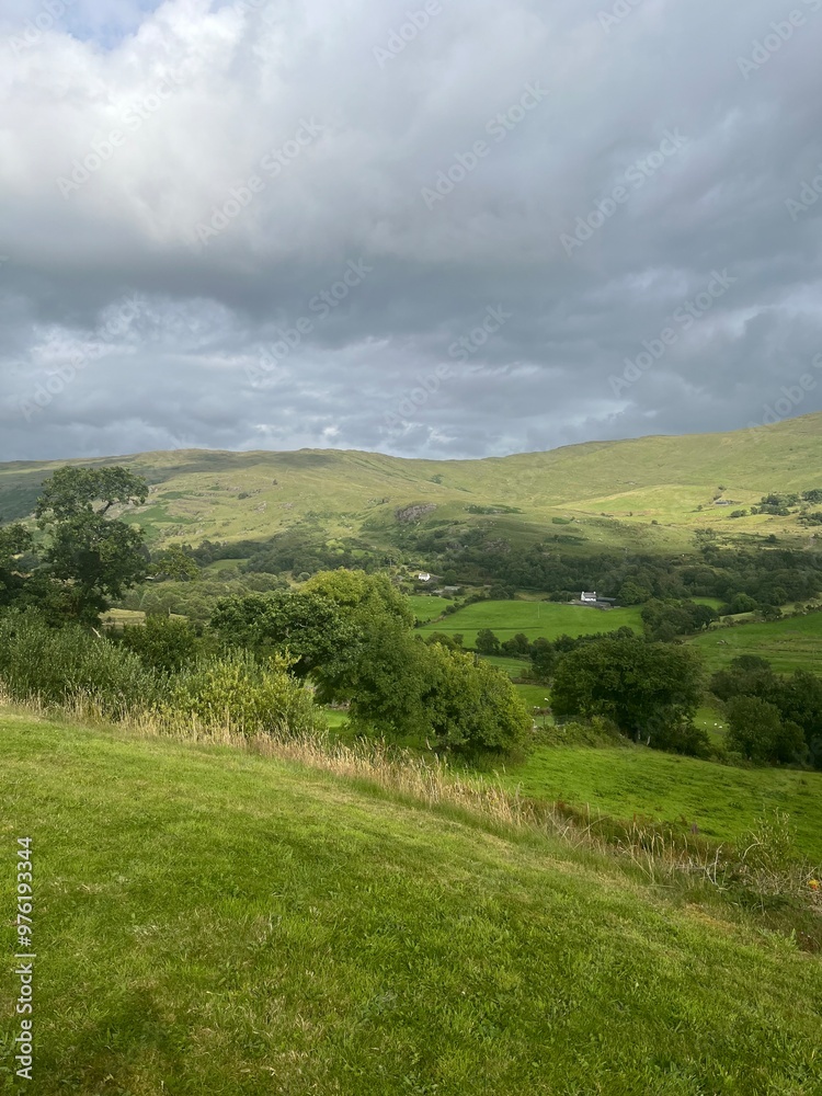landscape with clouds landscape with clouds