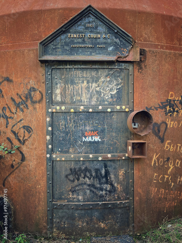 old door of the lighthouse