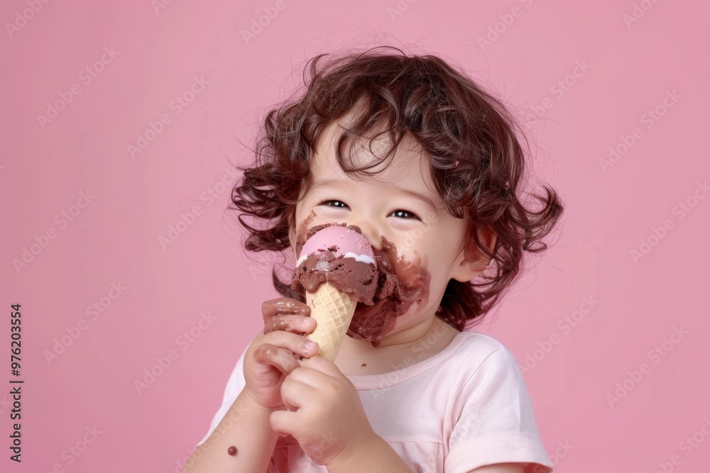 Small boy's joyful expression while dining family table. Child curly hair having fun while enjoying healthy breakfast. Cheerful meal exemplifies family bonding and contentment home. Small boy's joyful expression while dining family table. Child curly hair having fun while enjoying healthy breakfast. Cheerful meal exemplifies family bonding and contentment home.