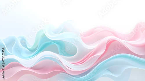 abstract background with waves
