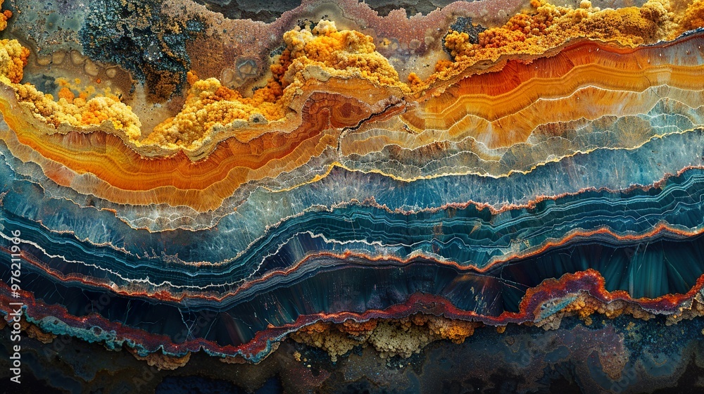 Abstract Agate Stone Texture: Layers of Color and Beauty Abstract Agate Stone Texture: Layers of Color and Beauty
