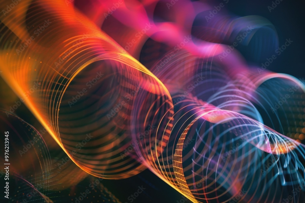 A close-up shot of blurred circular shapes, potentially representing abstraction or texture A close-up shot of blurred circular shapes, potentially representing abstraction or texture