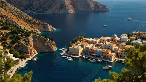 Symi Island, Greece.