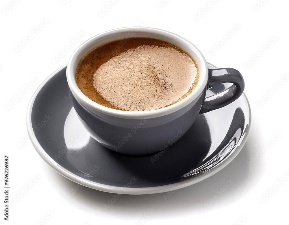 Fototapeta premium coffee cup isolated on white background