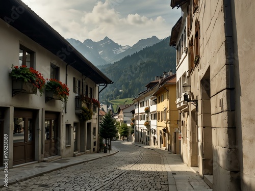 View of the Glocknerstrasse. photo