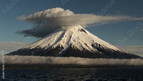 Volcán Puntiagudo, Puerto Octay, Chile. photo