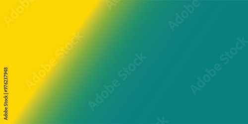 illustration Teal Blue dan Gold gradient background, smooth and soft texture, used for banner backgrounds, posters, templates and others