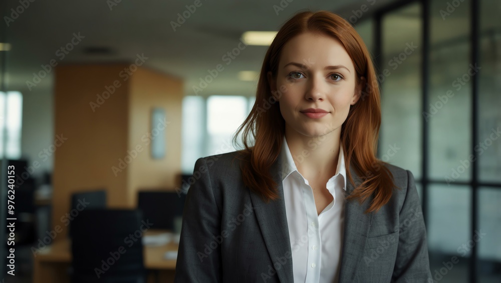 Woman in the office. Woman in the office.