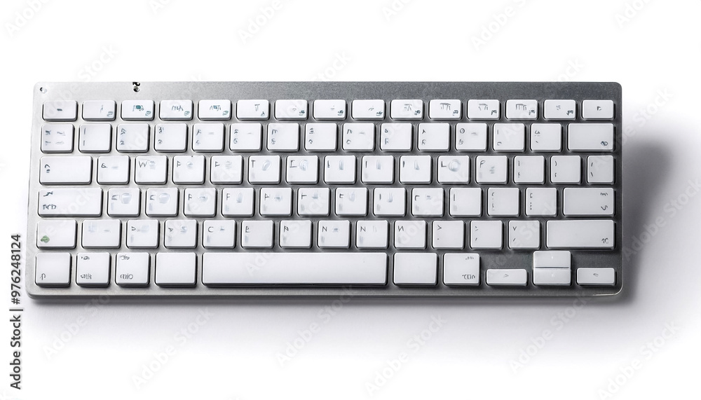computer keyboard isolated on white background computer keyboard isolated on white background