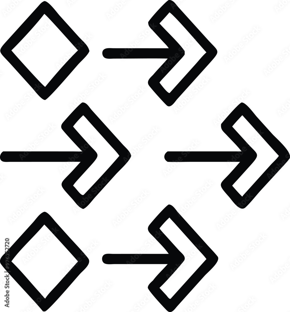 Black arrow icons set. Vector Black arrow icons set. Vector