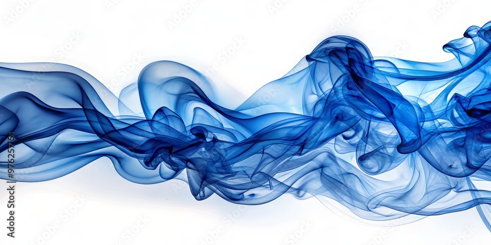 Abstract Blue Smoke Wave, Abstract , Texture, Motion Abstract Blue Smoke Wave, Abstract , Texture, Motion