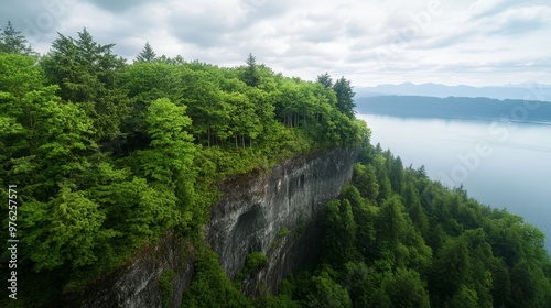 The Whispering Cliffs: Explore the folklore of cliffs that speak through their trees. 