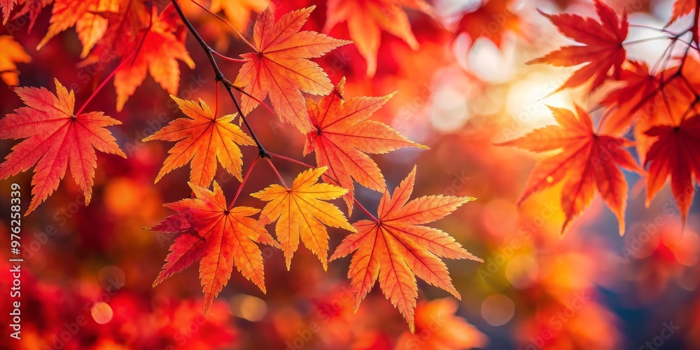 Autumn Maple Leaf Symphony Close-up of Vibrant Red and Orange Foliage, Fall Colors, Nature Photography, Autumn Leaves, Japan, Macro, Leaf Detail Autumn Maple Leaf Symphony Close-up of Vibrant Red and Orange Foliage, Fall Colors, Nature Photography, Autumn Leaves, Japan, Macro, Leaf Detail