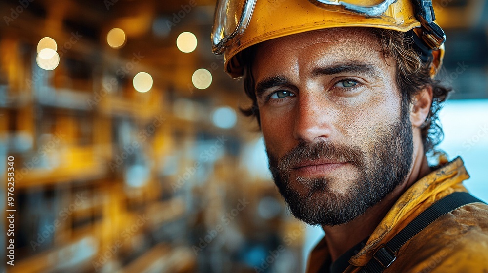 Portrait of a Construction Worker Portrait of a Construction Worker