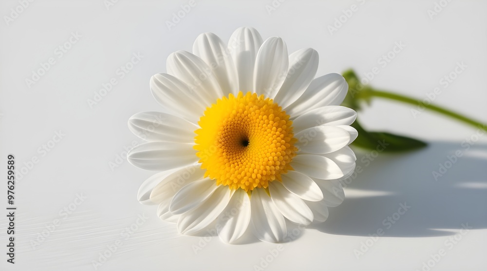 Obraz premium daisy on a white background