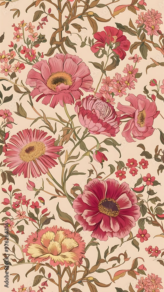 Obraz premium Floral Pattern
