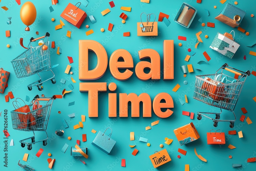 Special discount sale promotion and shopping deals concept Special discount sale promotion and shopping deals concept