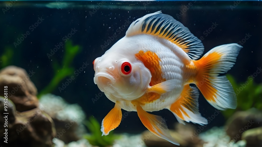 goldfish in aquarium