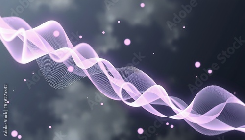 Flowing Quantum Particles in Magnetic Space