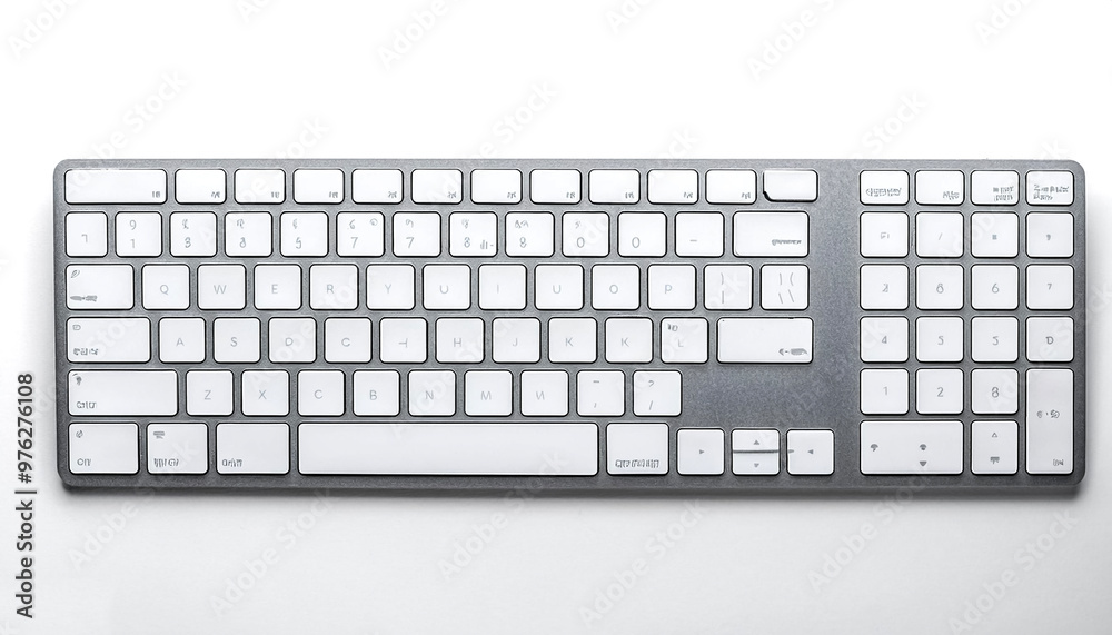 computer keyboard isolated on white background computer keyboard isolated on white background