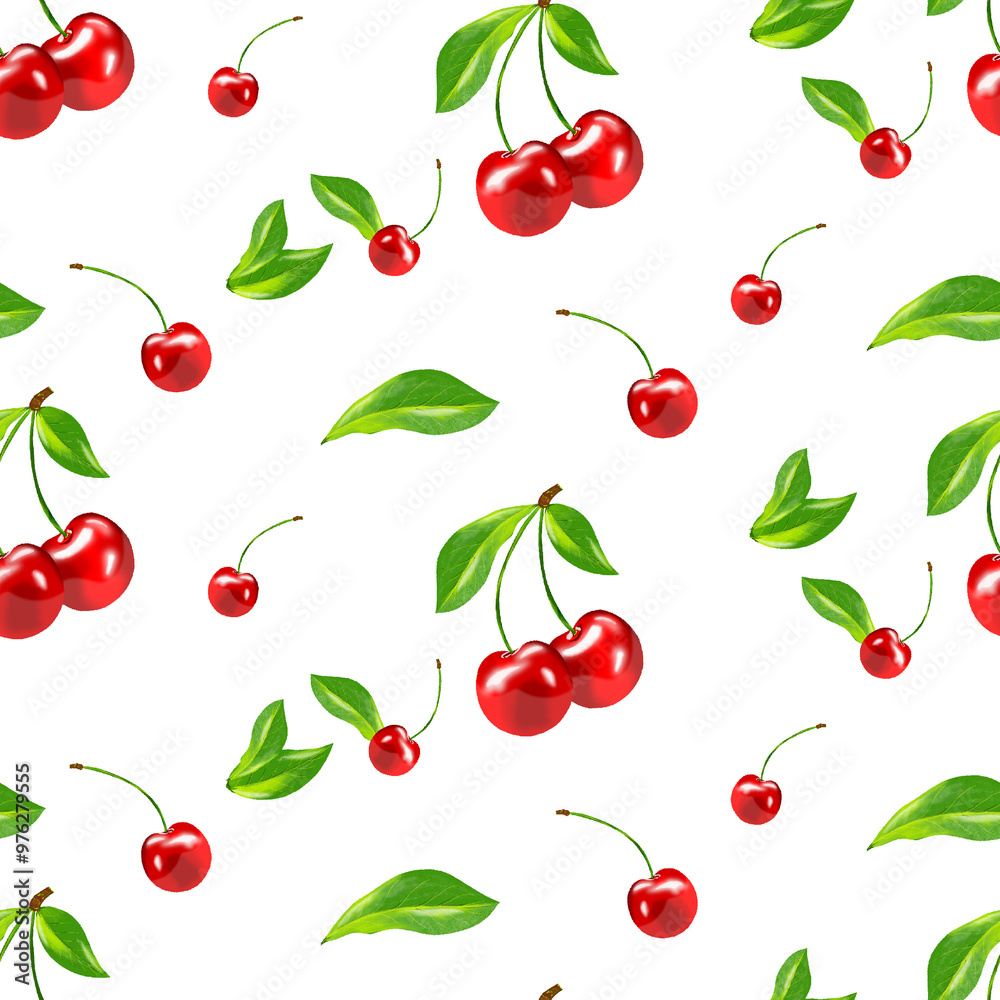 Cherry Background Pattern